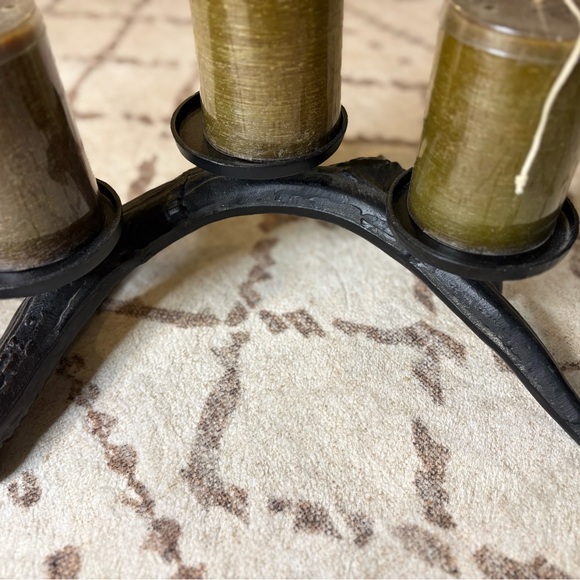 3 Antler Candle Holders - Picture 3 of 9